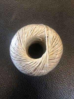 Green PP Split Film Twine Fibrillated Yarn Type / Polypropylene Raffia