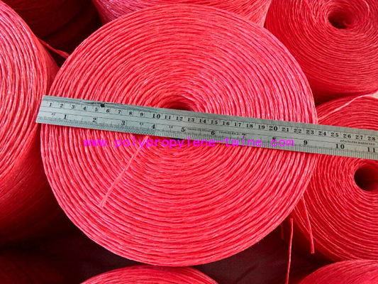 100% Virgin PP Banana Twine , Colorful PP Packing Rope Twisted UV Treated