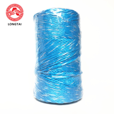 100% Virgin PP Banana Twine , Colorful PP Packing Rope Twisted UV Treated